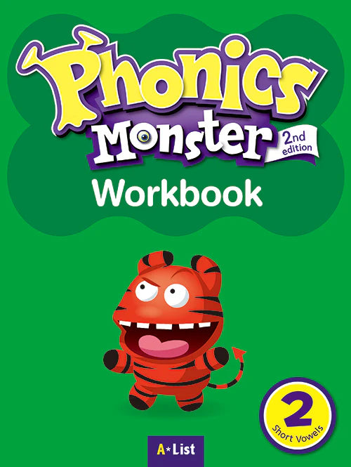 LFH Phonics Monster Series Workbook Set of 2