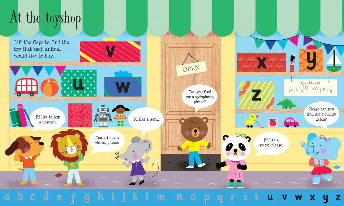 Usborne Lift-the-Flap ABC Book