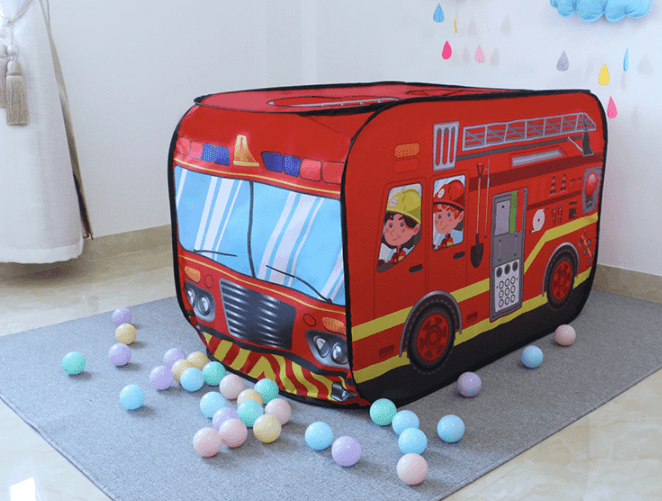 Kodomo Playhouse Fire Truck Tent