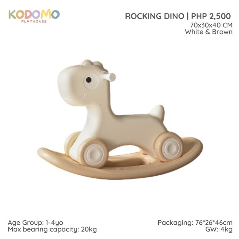 Kodomo Playhouse 2-in-1 Rocking Horse