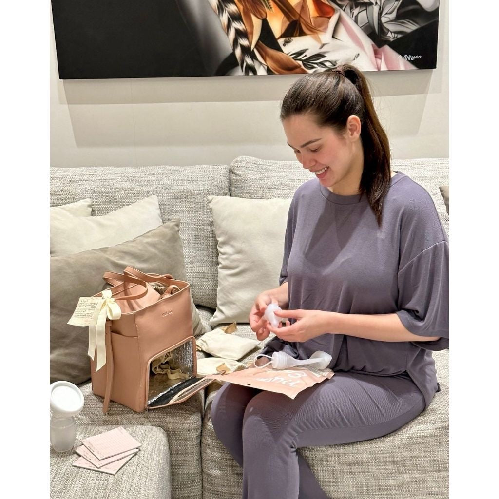 Milk Easy Pump Bag | Insulated Nursing Bag for Moms on-the-Go