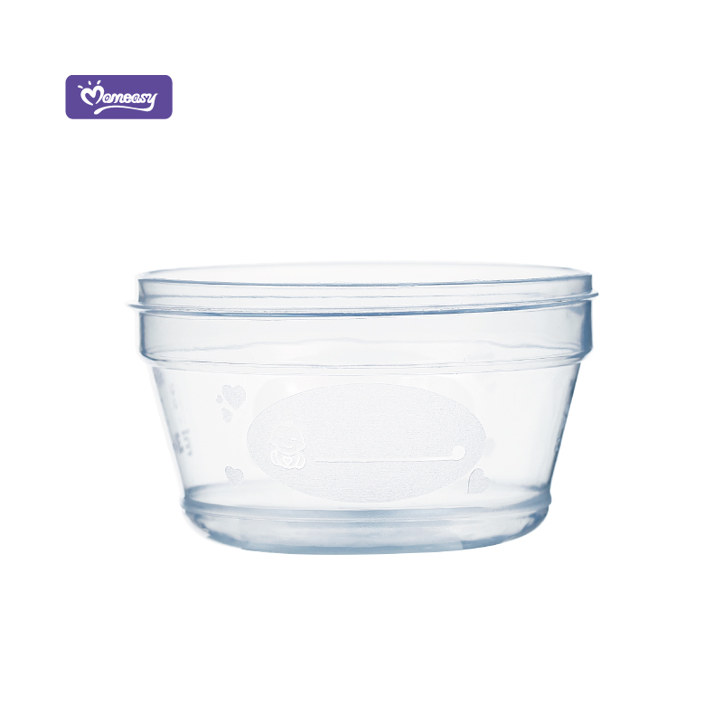 Momeasy 3pcs Multifunction Microwavable Storage Container Food Powder Milk Container with Label