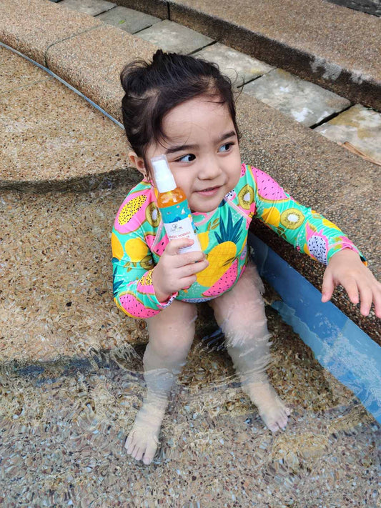 Love Moringa Herbal Baby Bath Oil