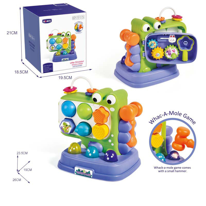 LITTLE FAT HUGS DINO WHACK-A-MOLE KIDS TOY