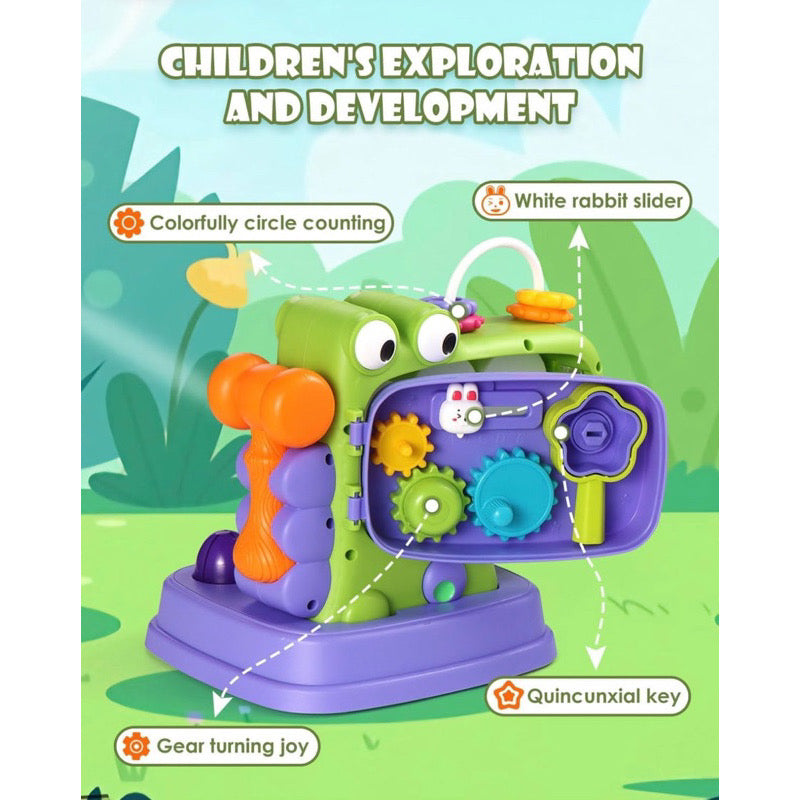 LITTLE FAT HUGS DINO WHACK-A-MOLE KIDS TOY
