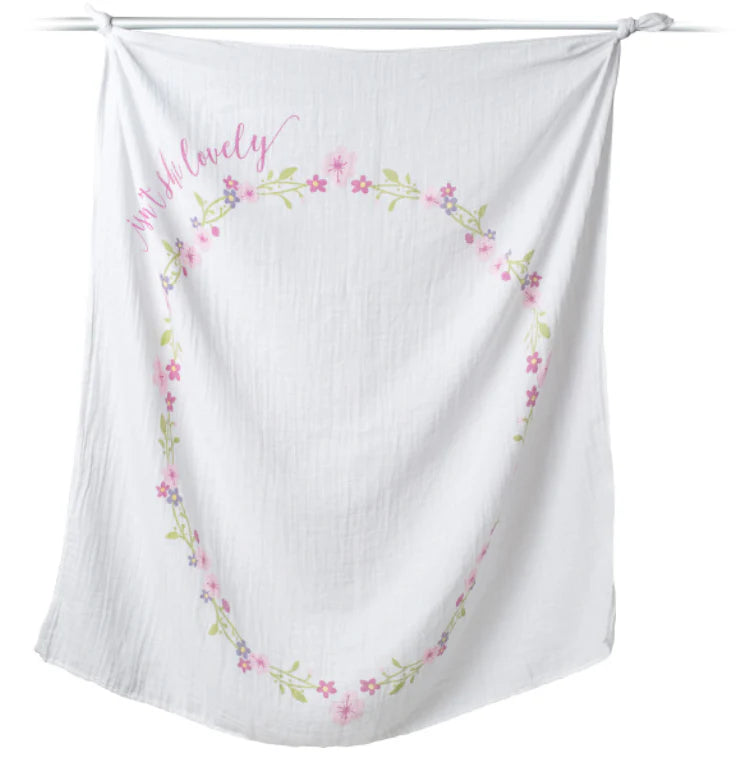 Lulujo Milestone Blanket & Card Set