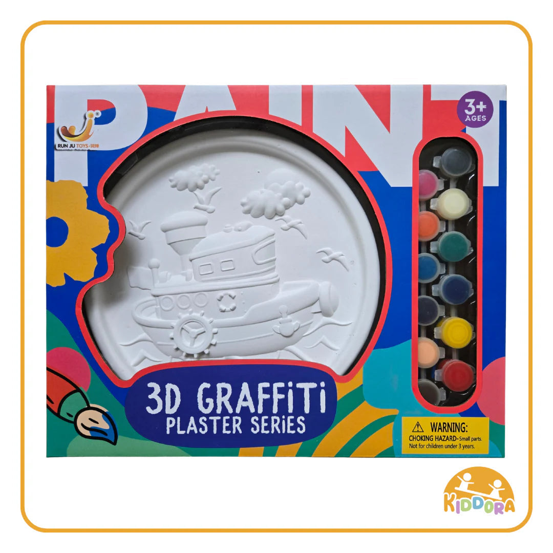 Kiddora 3D Graffiti Plaster
