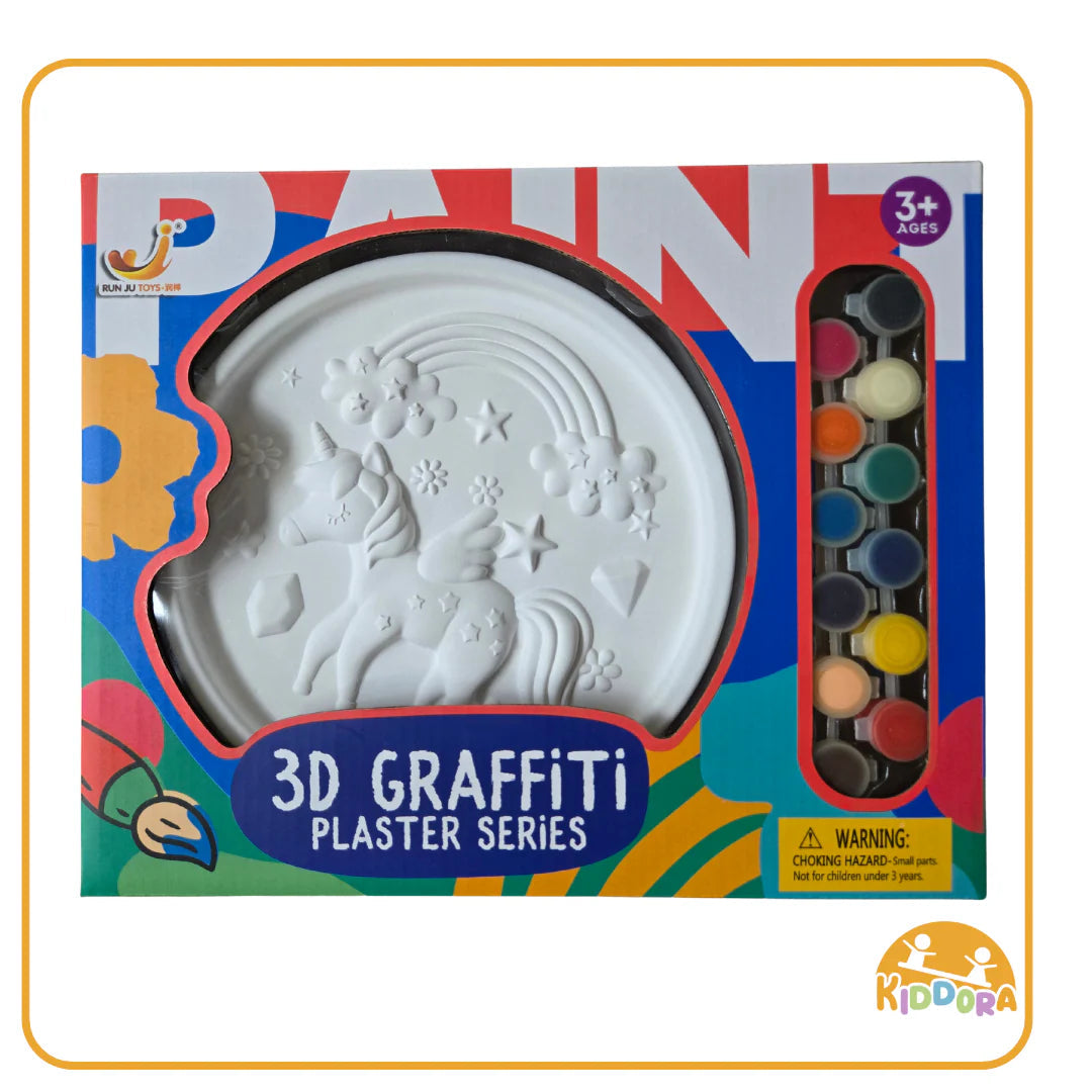 Kiddora 3D Graffiti Plaster