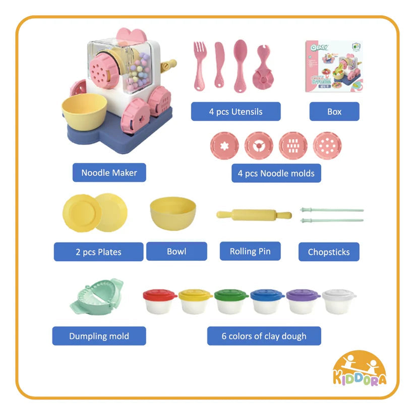 Kiddora Noodle Maker Claydough Set