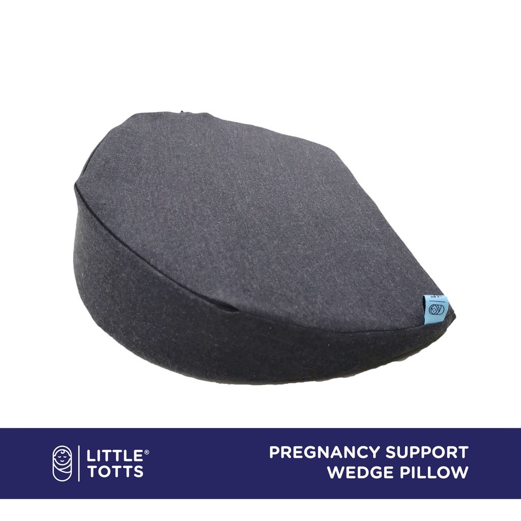 Little Totts Pregnancy Belly Support Wedge Pillow