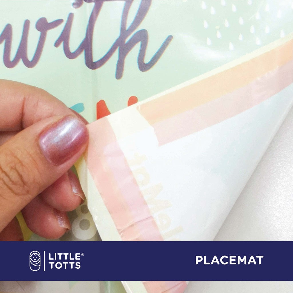 Little Totts Disposable Non-Slip Placemat (10 PCS / 1 DESIGN PER SET)