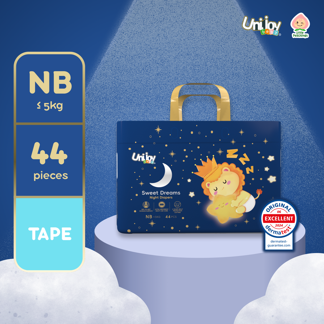 Unijoy Sweet Dreams Overnight Diaper (Jumbo Pack)