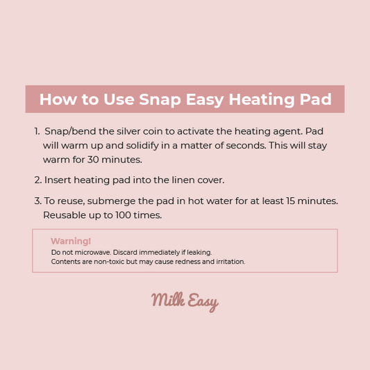 Milk Easy - Snap Easy Heating Pad