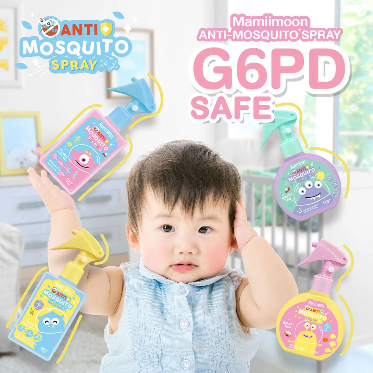 MAMII MOON ANTI-MOSQUITO SPRAY 120ML