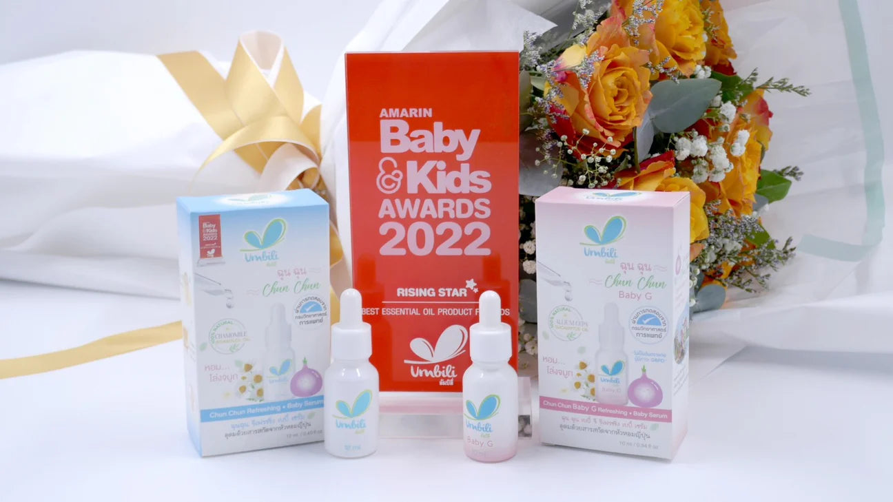 Umbili G6PD Safe Refreshing Onion Oil Baby Serum For Colds and Runny Rose