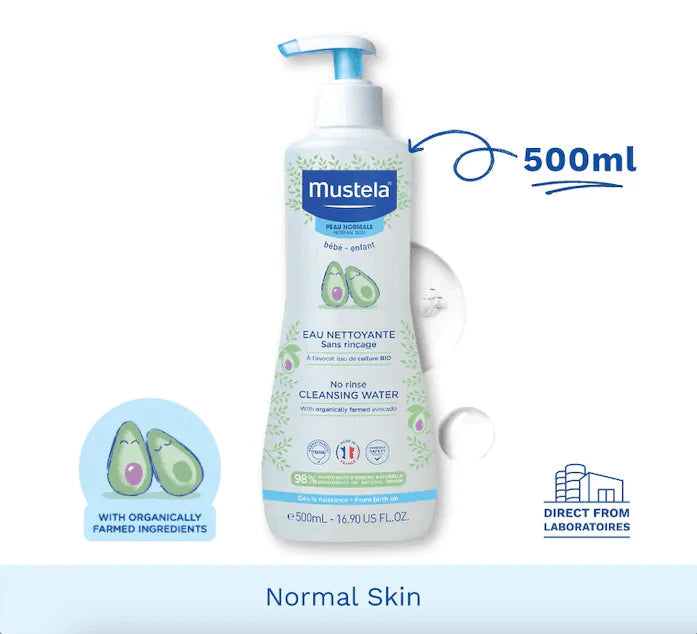 Mustela No Rinse Cleansing Water 300ml