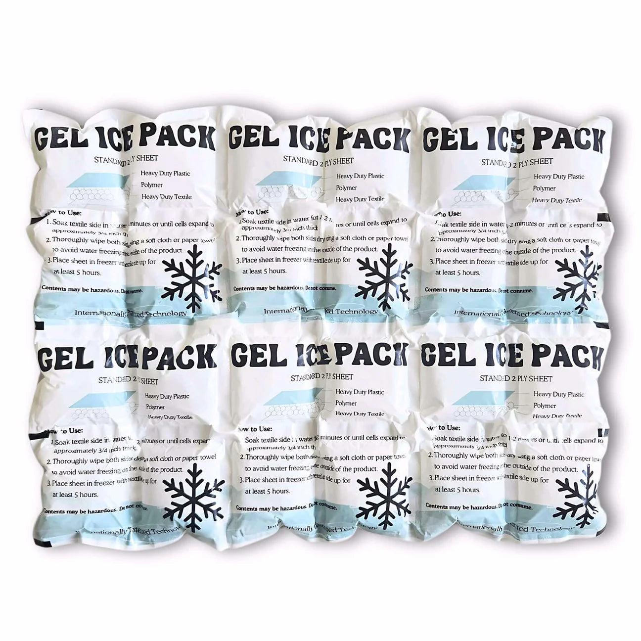 Gel Ice Pack Sheets