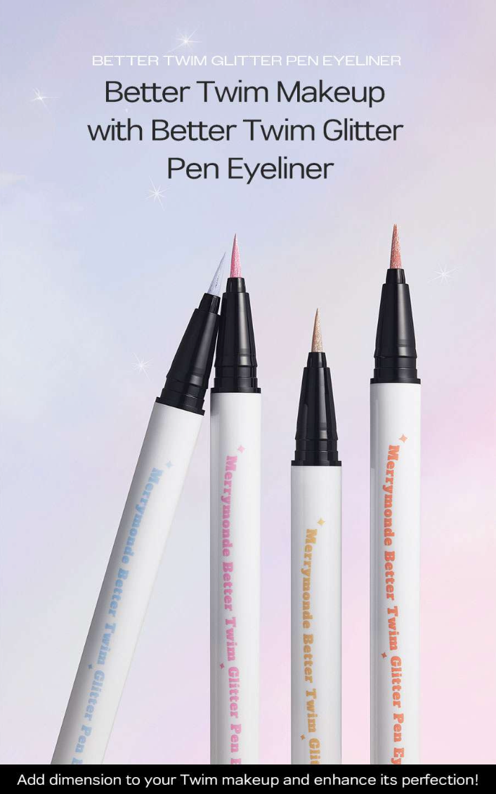 Merrymonde Better Twim Glitter Pen Eyeliner