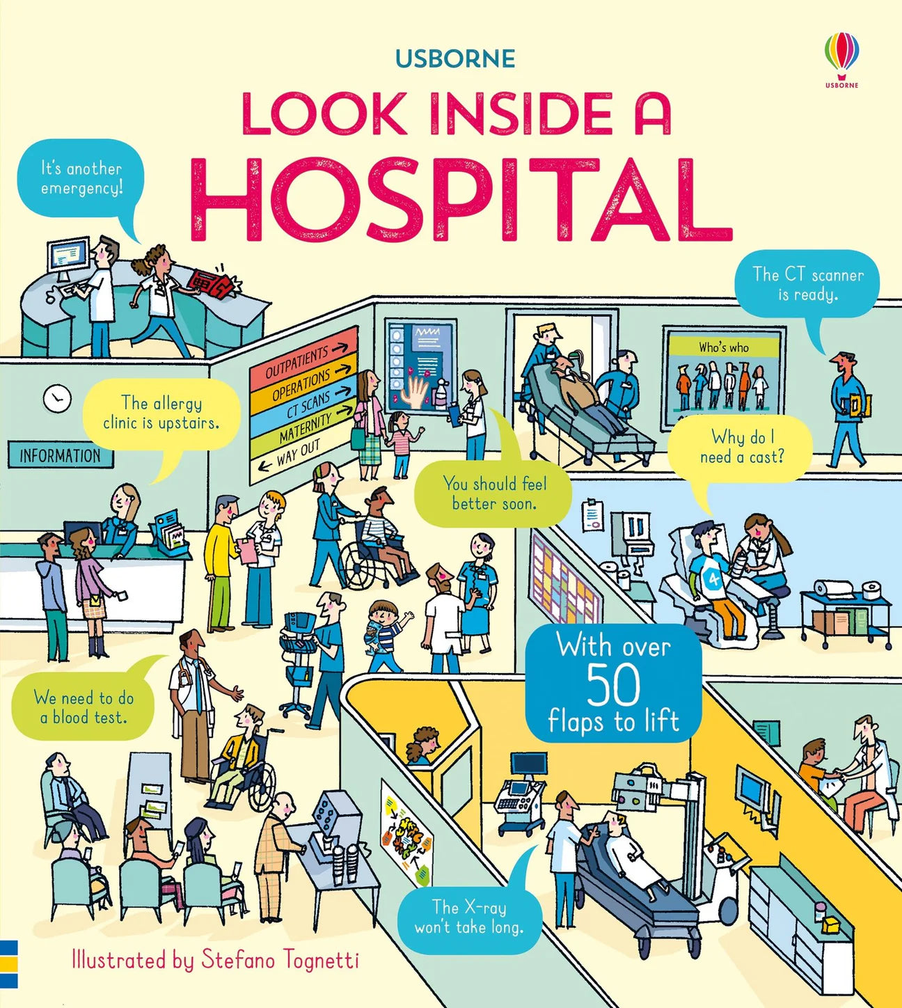 Usborne Look Inside the Hospital