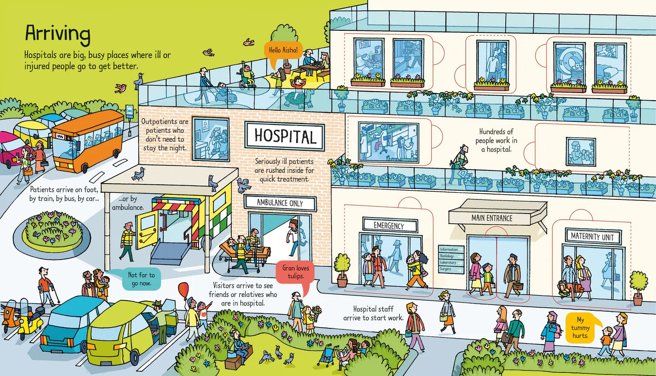 Usborne Look Inside the Hospital
