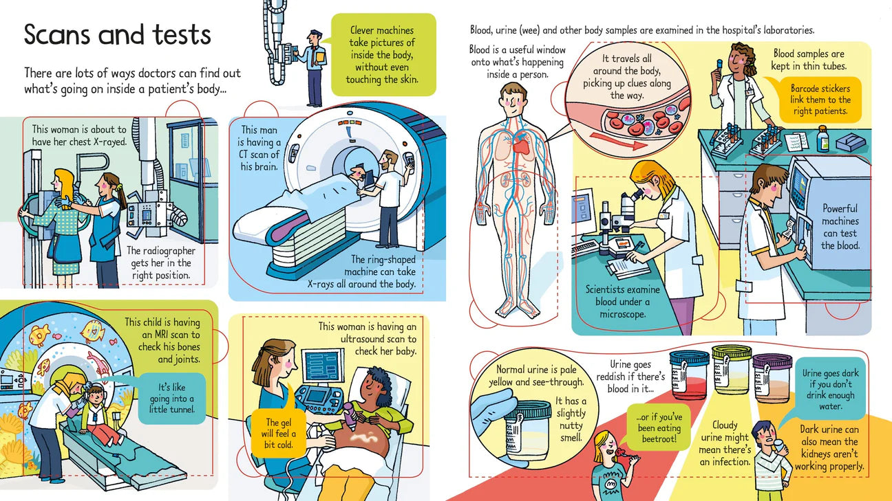 Usborne Look Inside the Hospital