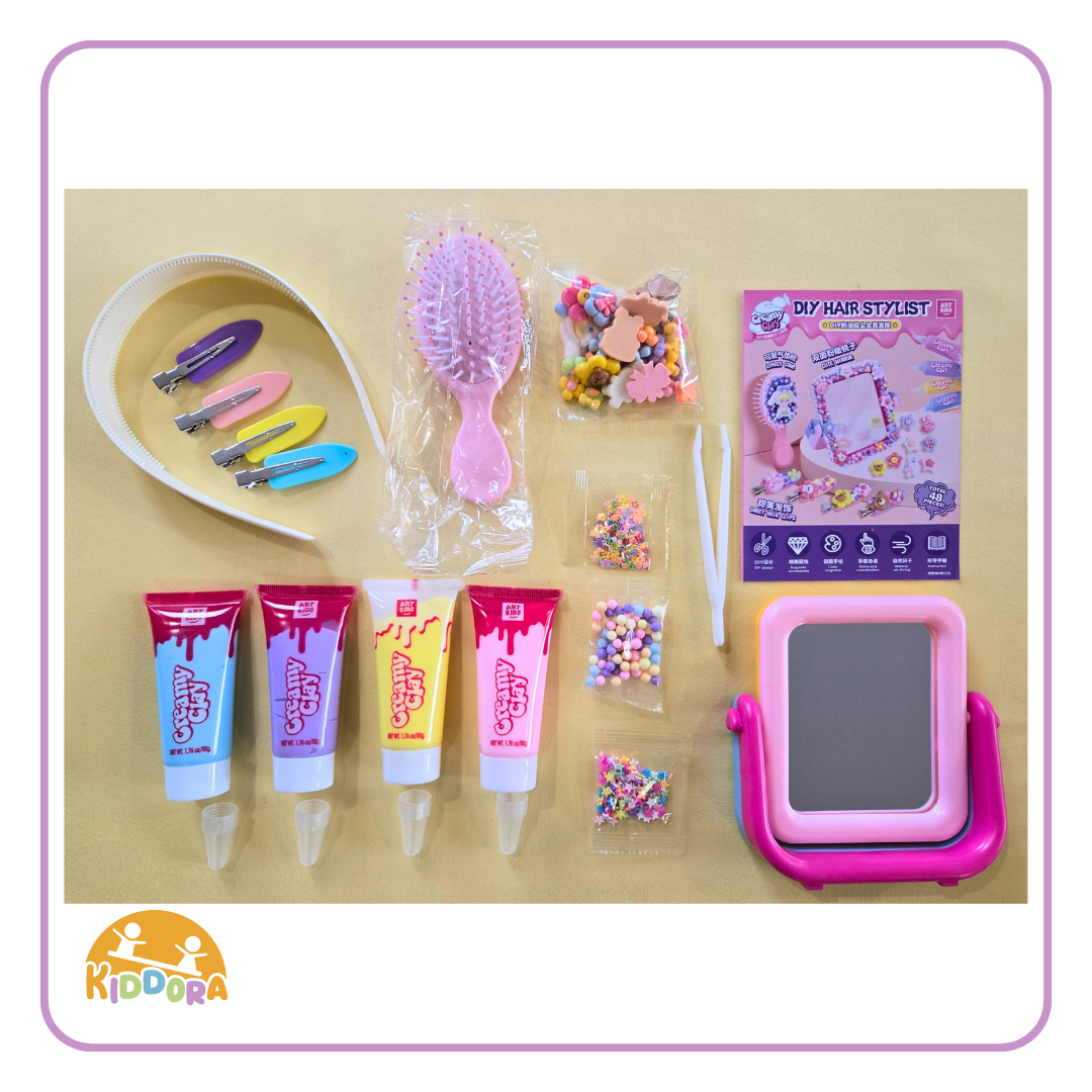 Kiddora ArtKids Creamy Clay DIY Hairstylist