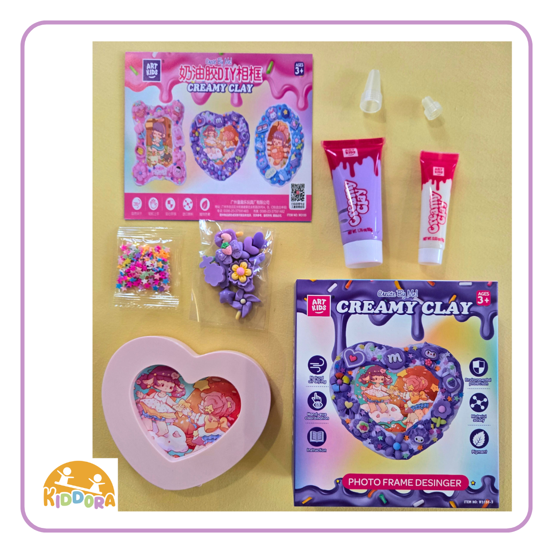 Kiddora ArtKids Creamy Clay Photo Frame Designer