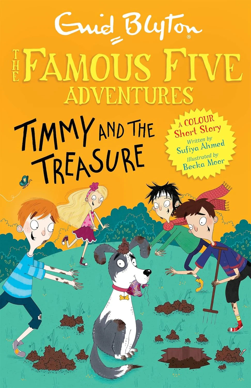 LITTLE FAT HUGS - THE FAMOUS FIVE ADVENTURES COLOUR SHORT STORIES COLLECTION (4 BOOKS)