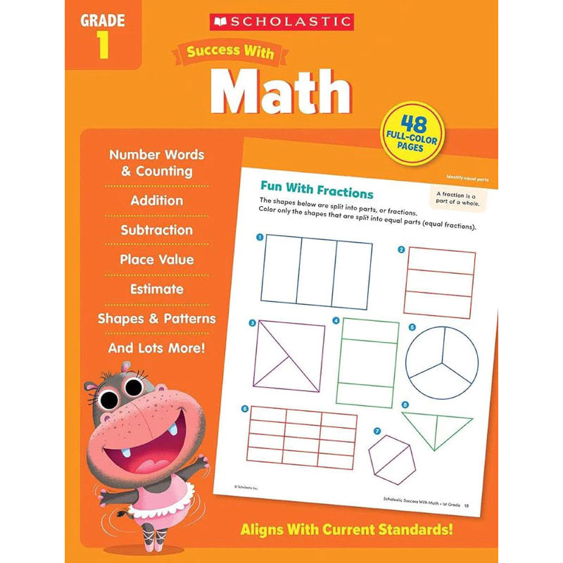 LFH Scholastic Success with Math Set Grade 1-5 Activity Book