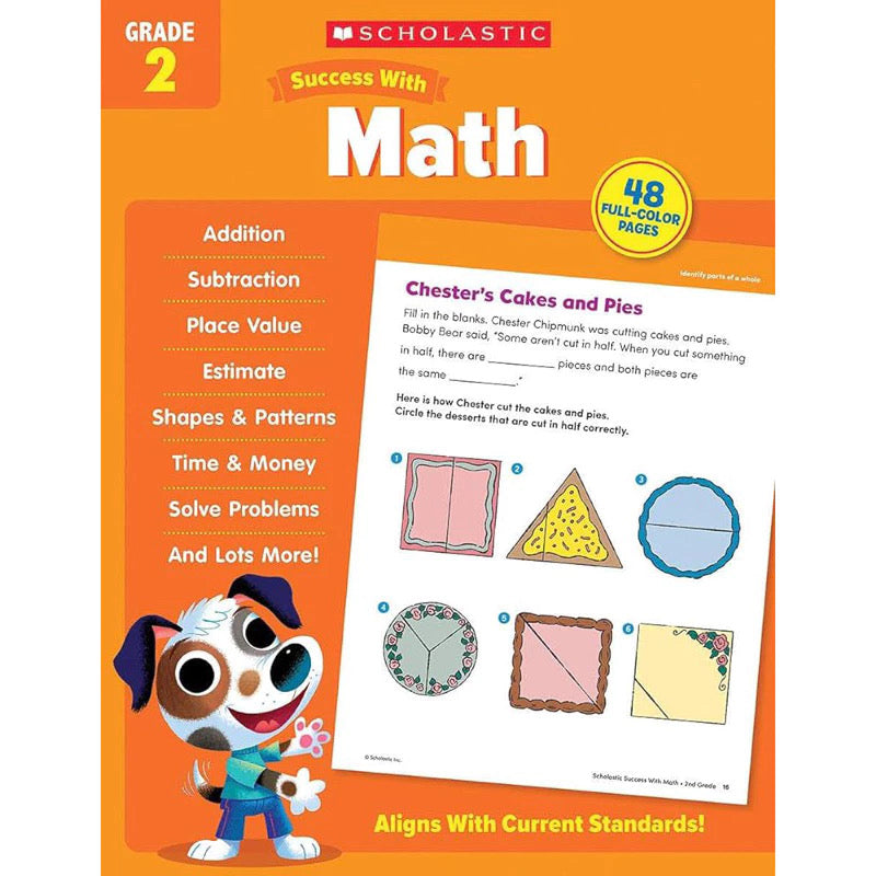LFH Scholastic Success with Math Set Grade 1-5 Activity Book