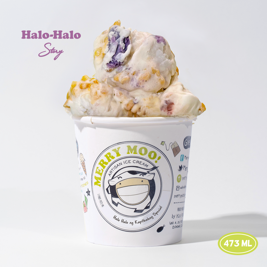 Merry Moo Halo-Halo ng Kapitbahay Special Ice Cream