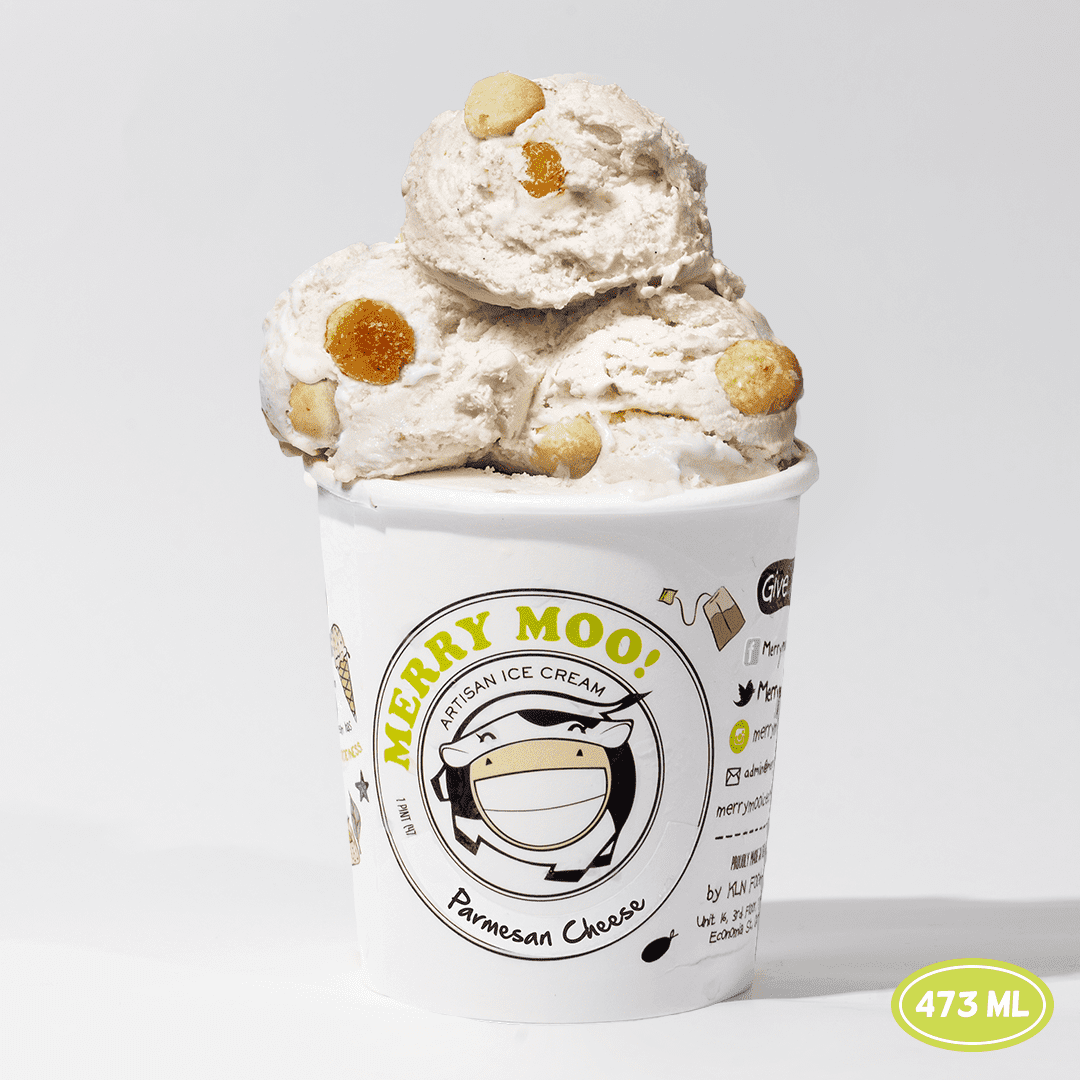 Merry Moo Parmesan Cheese Ice Cream