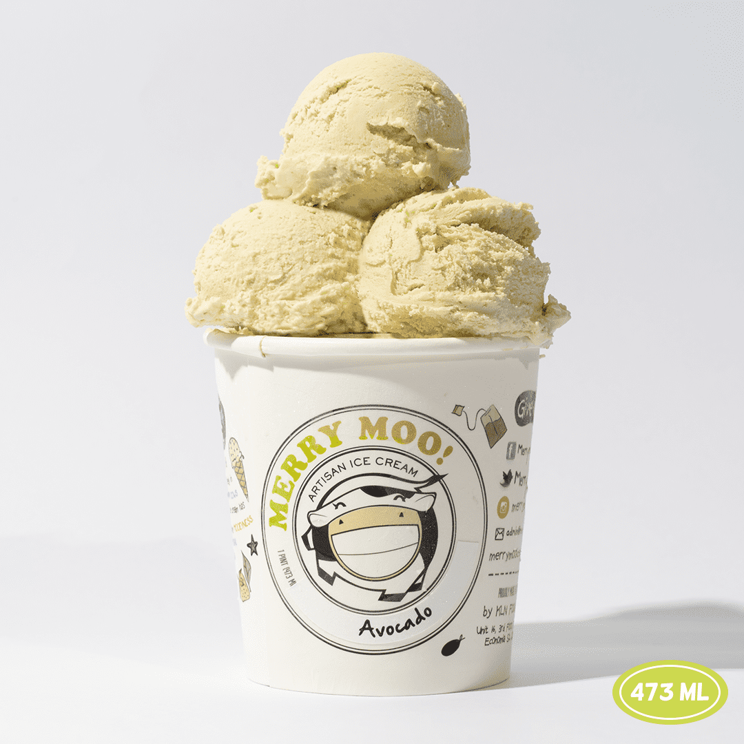 Merry Moo Avocado Ice Cream