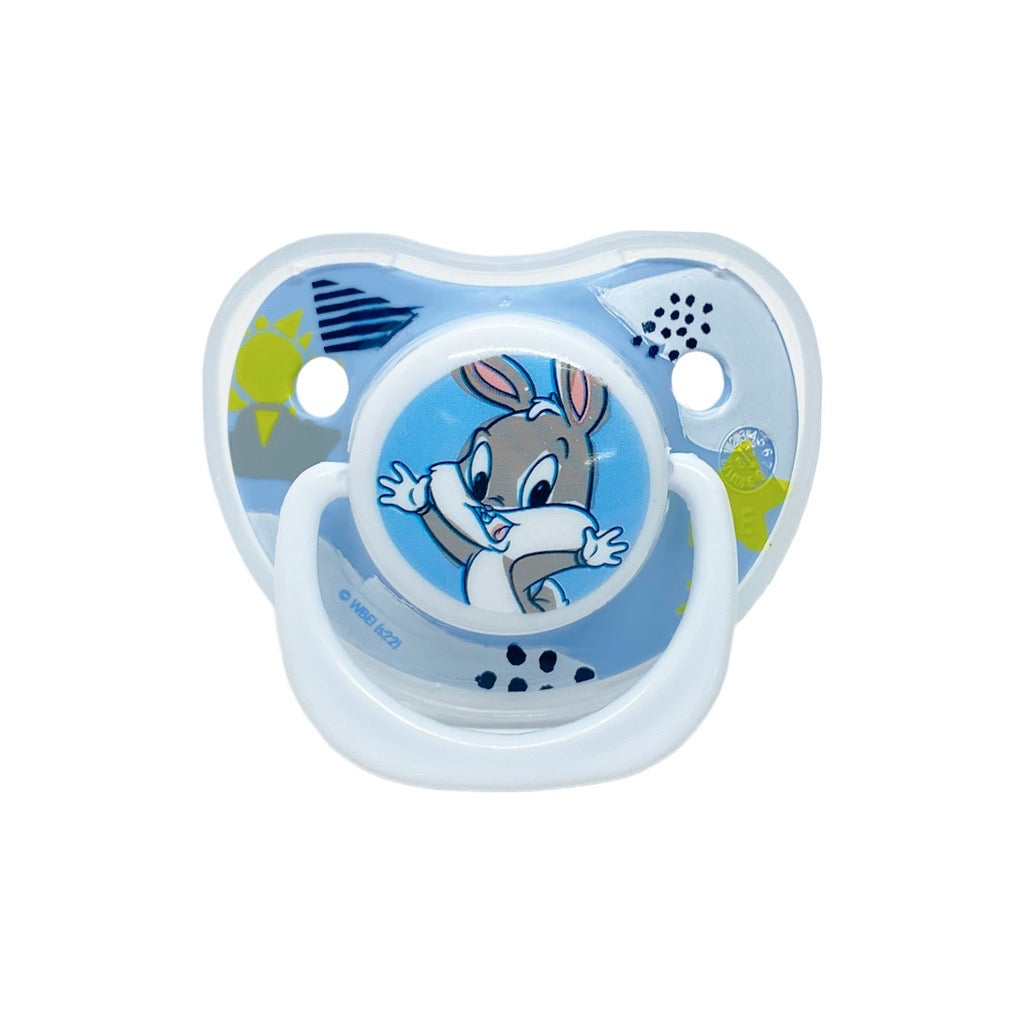 Tender Luv Looney Tunes Orthodontic Baby Pacifier with Cover