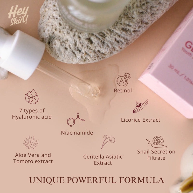 Hey Skin Glow Up Youth Boosting Serum