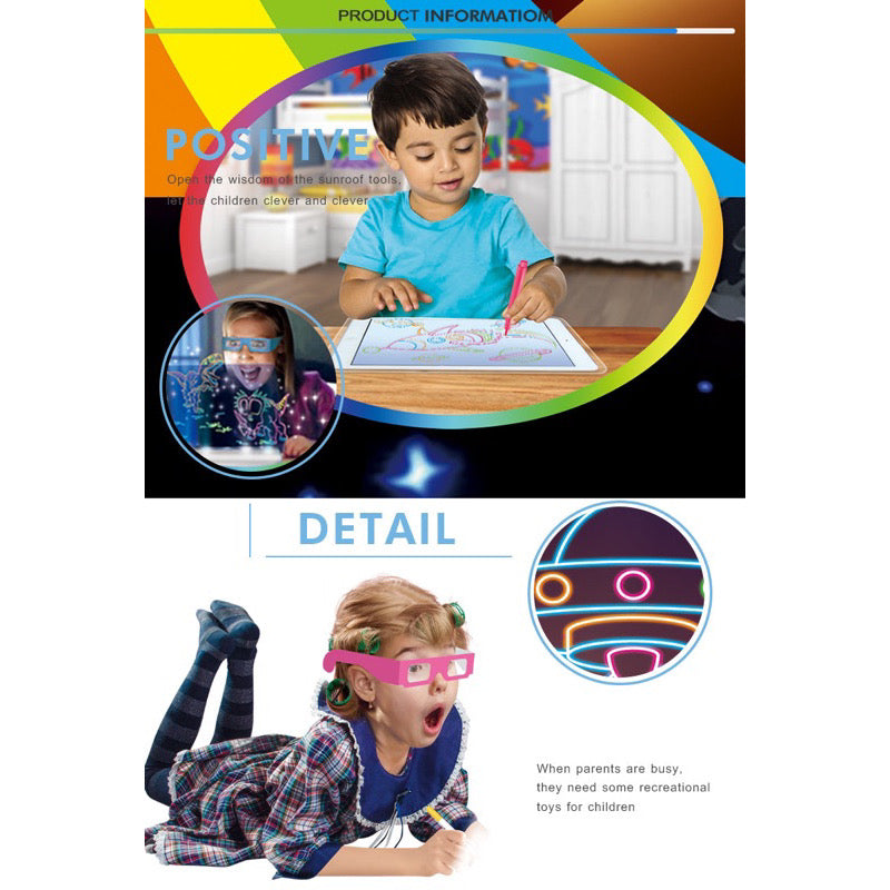 Little Fat Hugs 3D Magic Drawing Board