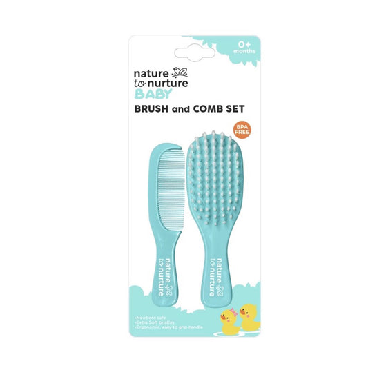 Nature to Nurture Baby Brush and Comb Set