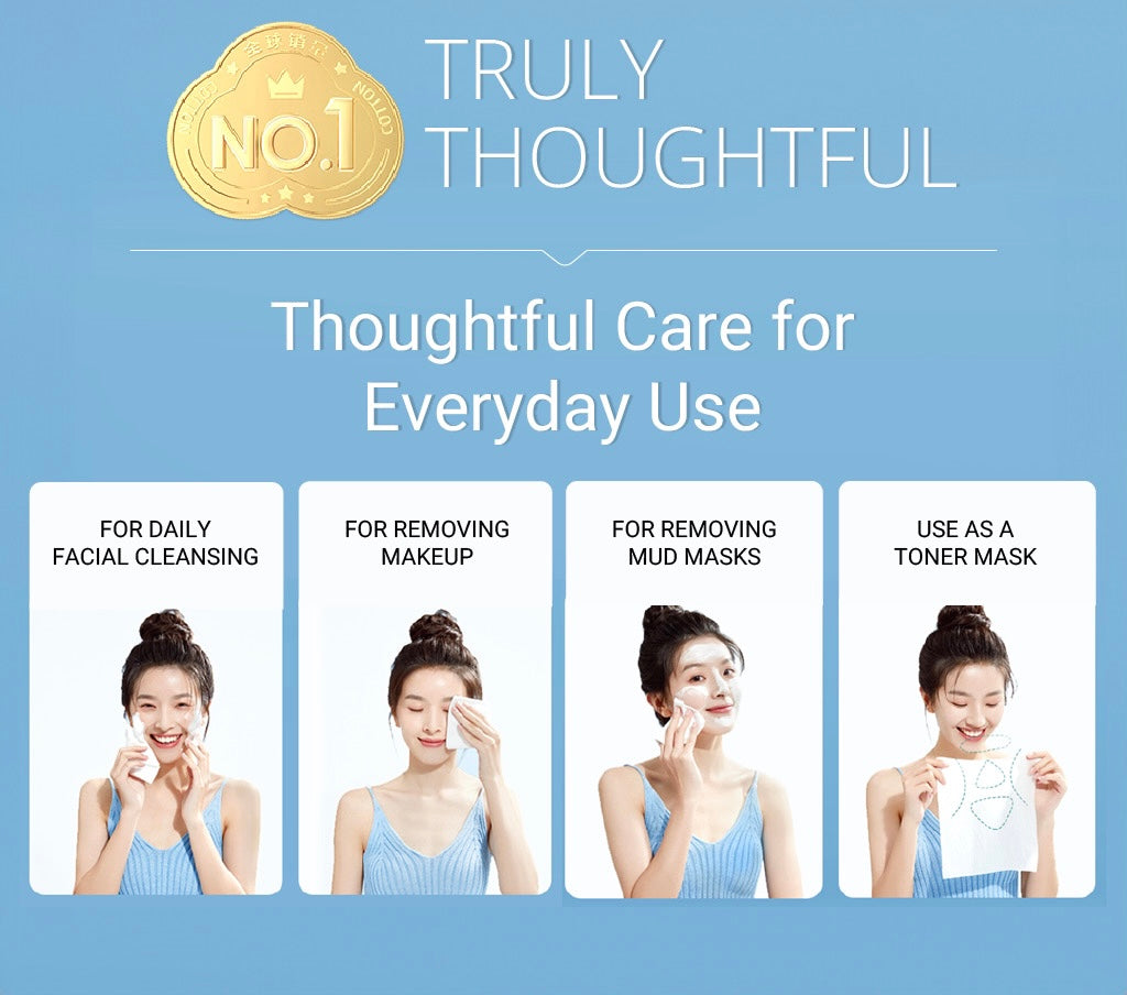 Purcotton Cotton Tissue Roll 50s