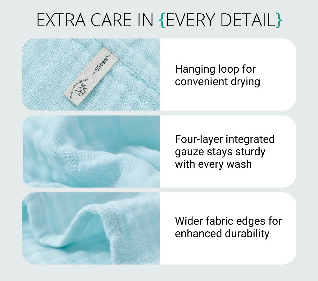 Purcotton Airysoft Gauze Bath Towel (160x90cm)