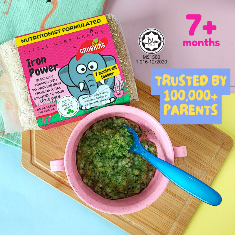 Little Baby Grains Iron Power 7 months up