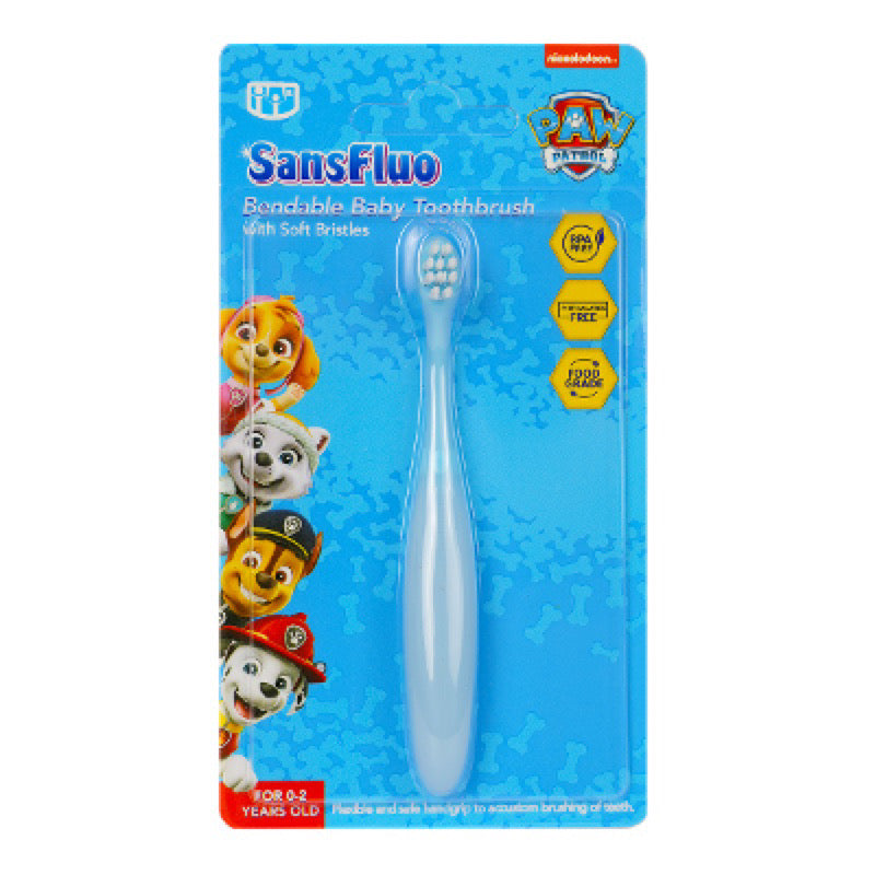 Sansfluo Bendable Baby Toothbrush
