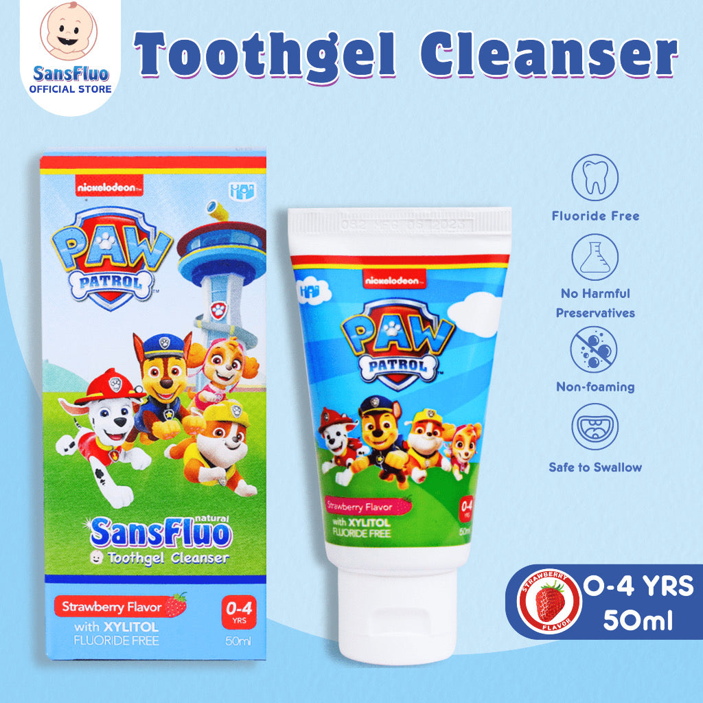 Sansfluo Natural Toothgel Cleanser 50ml