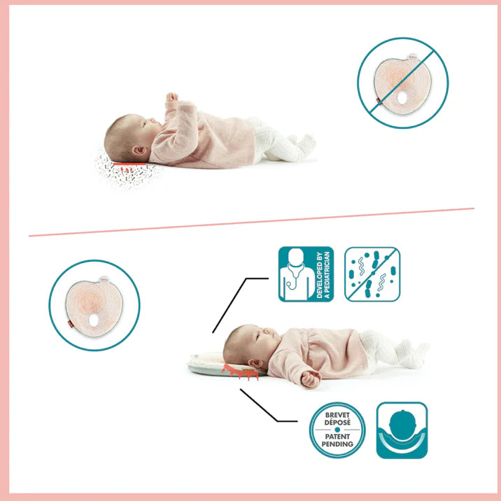 BABYMOOV LOVENEST NATURAL CARE (NEWBORN ANTI-FLAT HEAD PILLOW)
