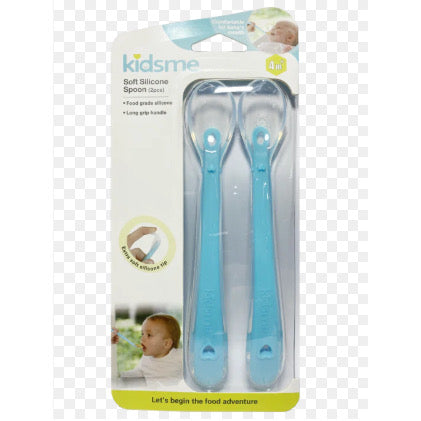 Kidsme Soft Silicone Spoon 2 pieces