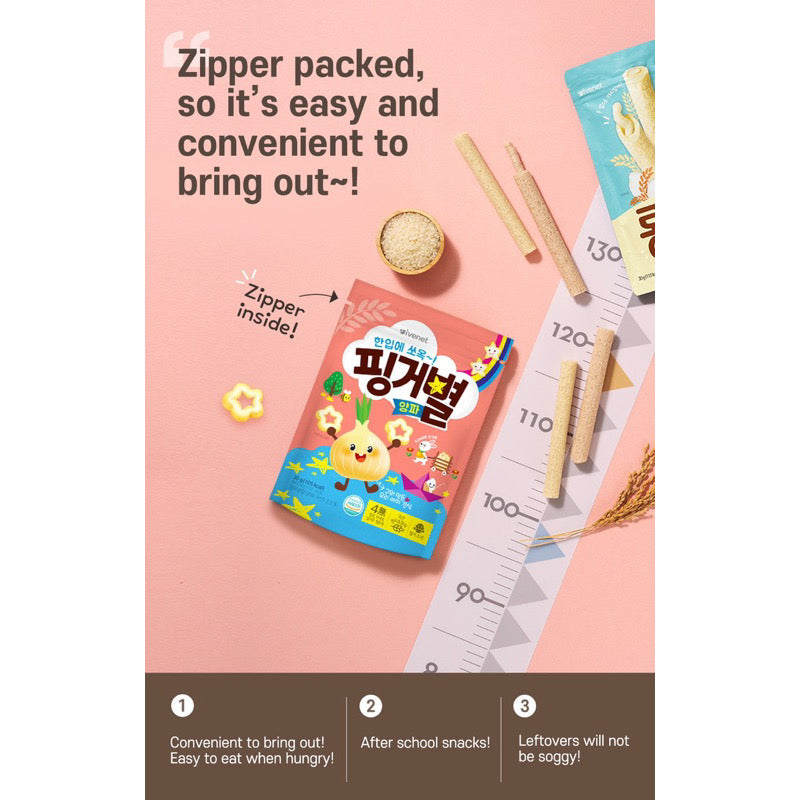 Ivenet Finger Stars Kids Snack