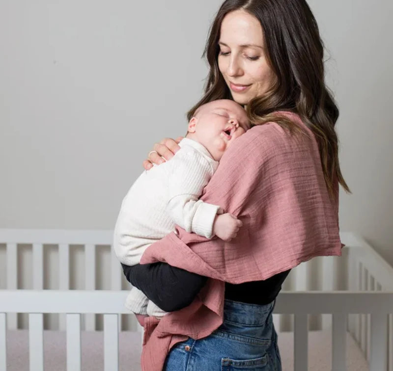 LULUJO MINI MUSLIN RECEIVING BLANKETS (SET OF 3)