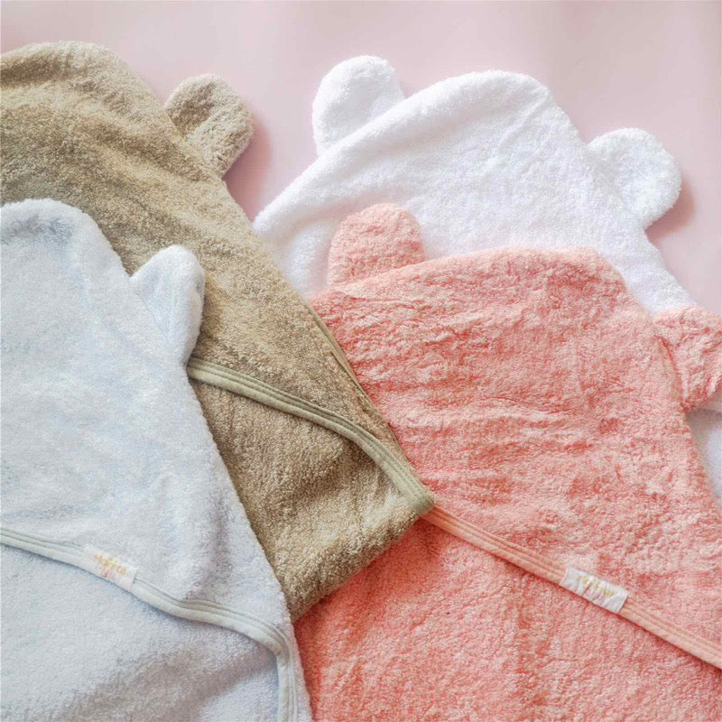 Matmat Lulu Bear Hooded Towel
