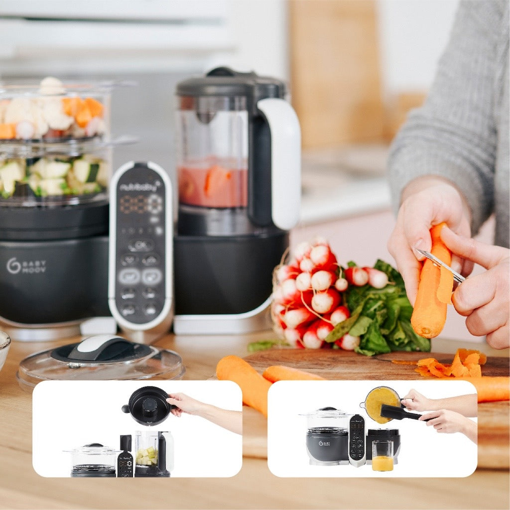 Babymoov Nutribaby+ 6-In-1 Multi-Purpose Baby and Adult Food Processor