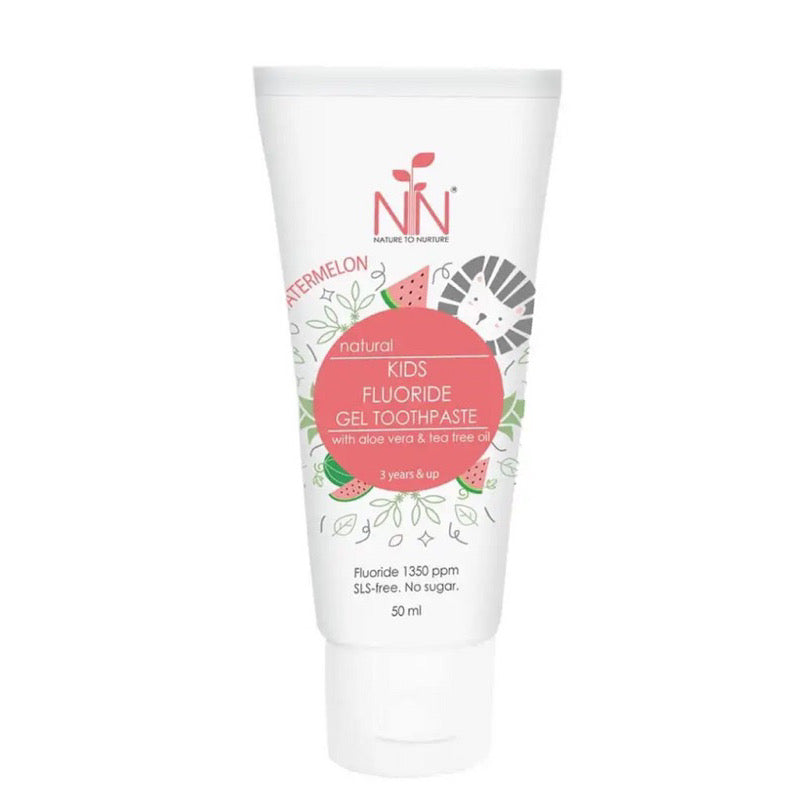 NATURE TO NURTURE KIDS FLUORIDE GEL TOOTHPASTE, 3 YEARS & UP