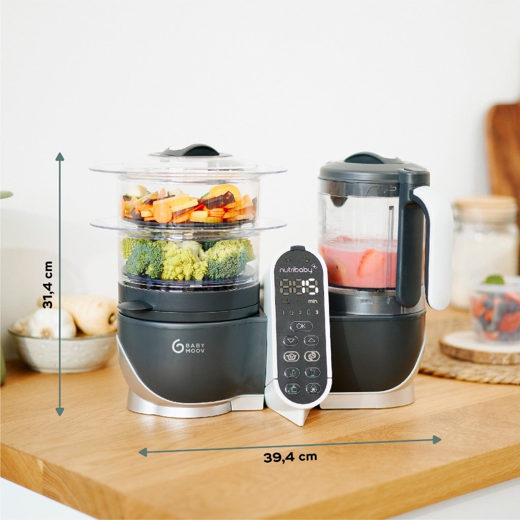 Babymoov Nutribaby+ 6-In-1 Multi-Purpose Baby and Adult Food Processor